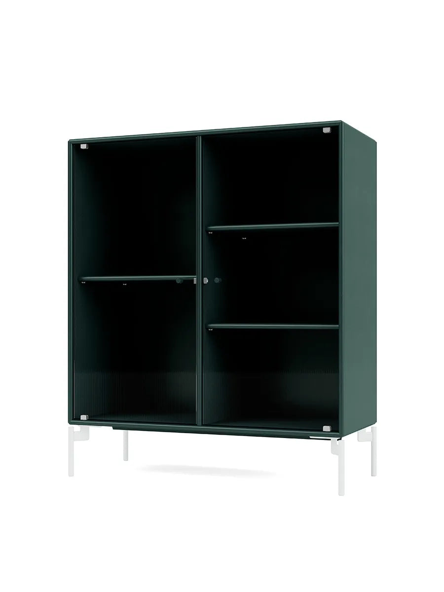 Ripple II Vitrineskab, inkl. ben fra Montana