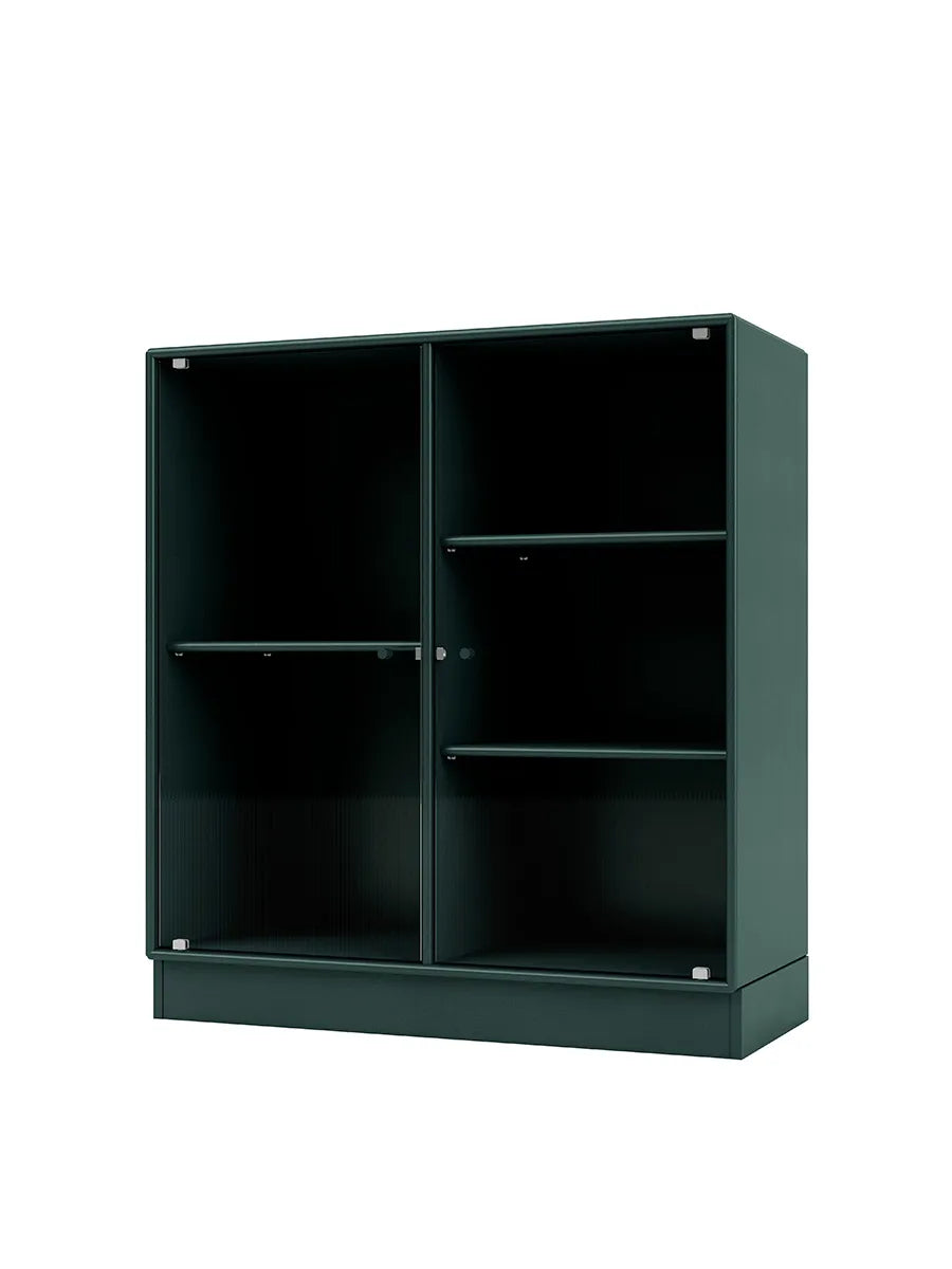 Ripple II Vitrineskab, inkl. sokkel fra Montana