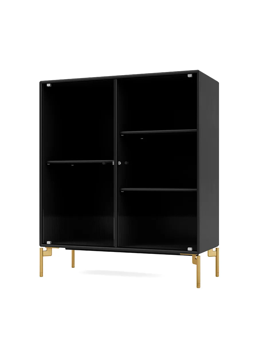 Ripple II Vitrineskab, inkl. ben fra Montana