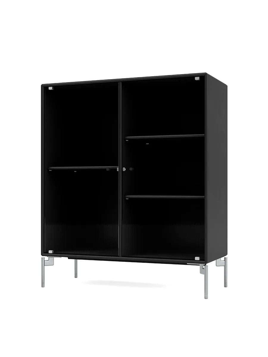 Ripple II Vitrineskab, inkl. ben fra Montana