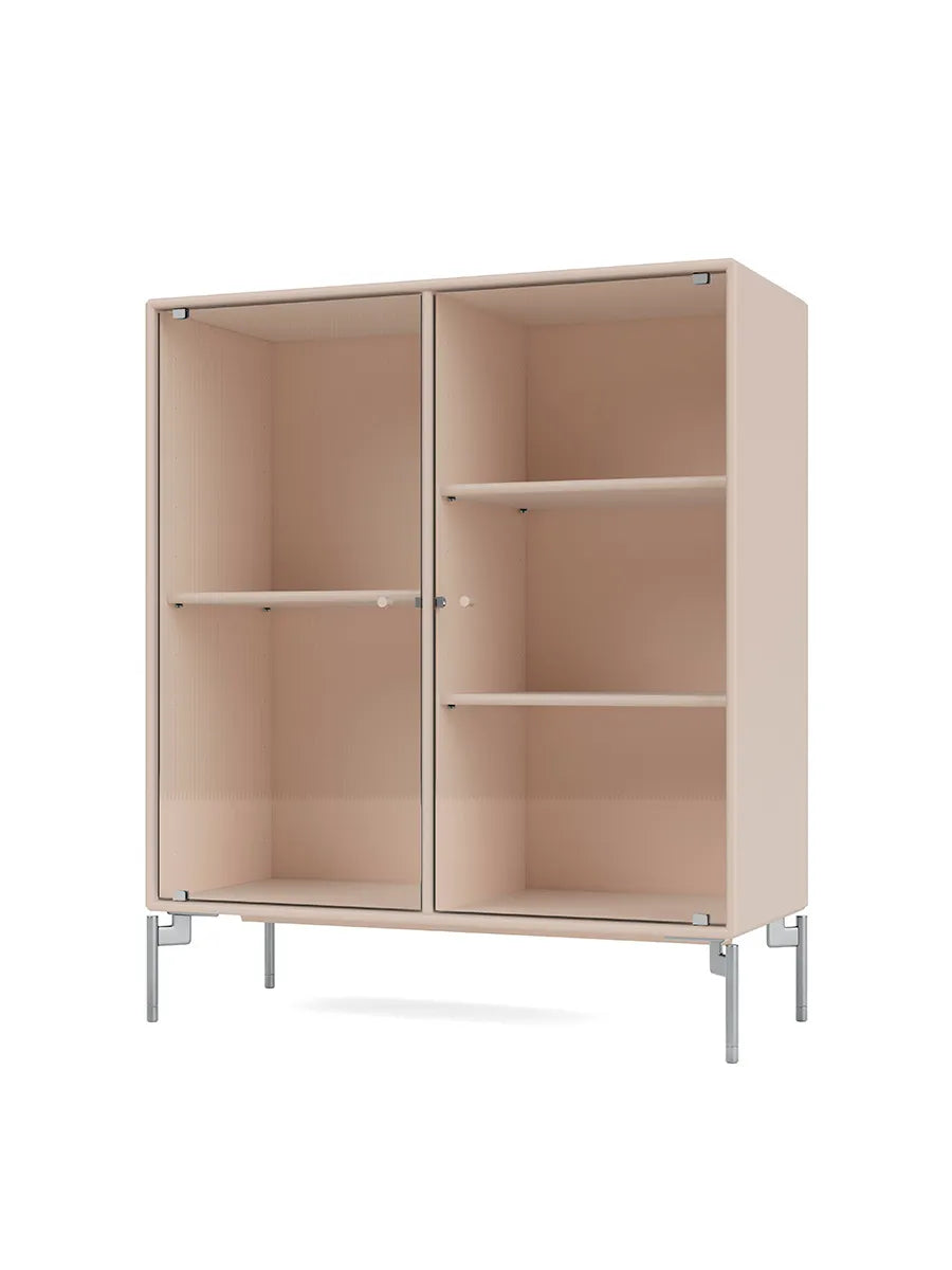 Ripple II Vitrineskab, inkl. ben fra Montana