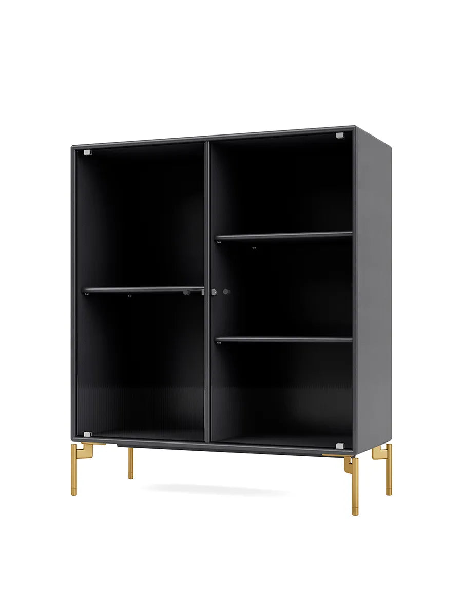 Ripple II Vitrineskab, inkl. ben fra Montana