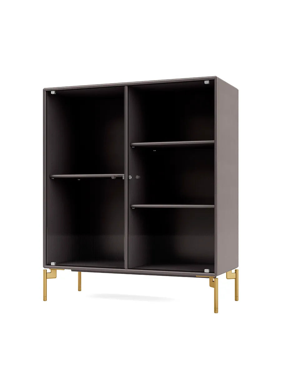 Ripple II Vitrineskab, inkl. ben fra Montana