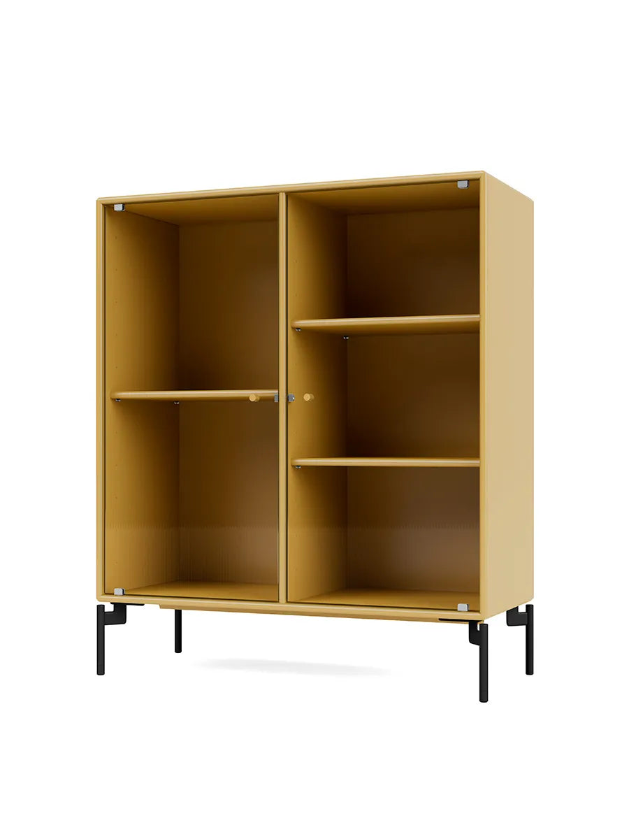 Ripple II Vitrineskab, inkl. ben fra Montana