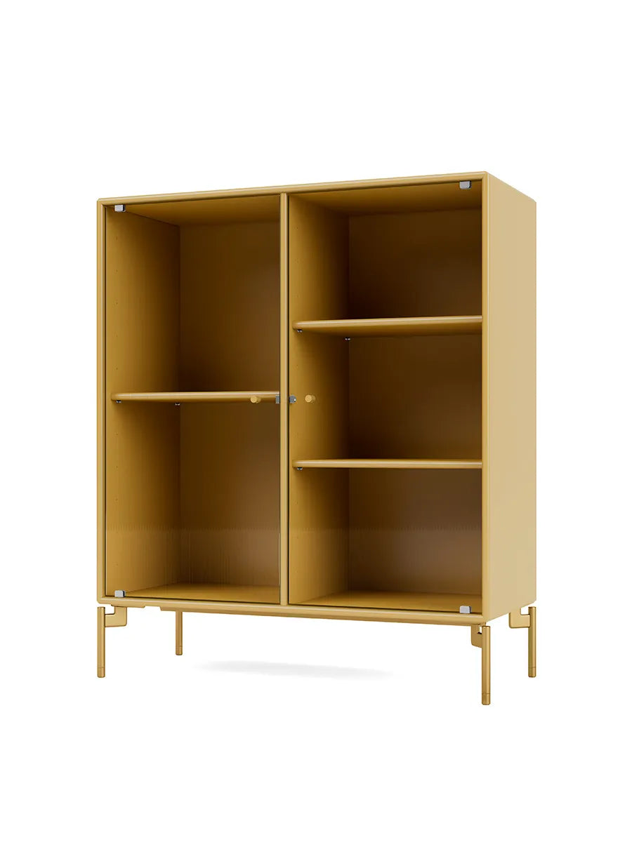 Ripple II Vitrineskab, inkl. ben fra Montana