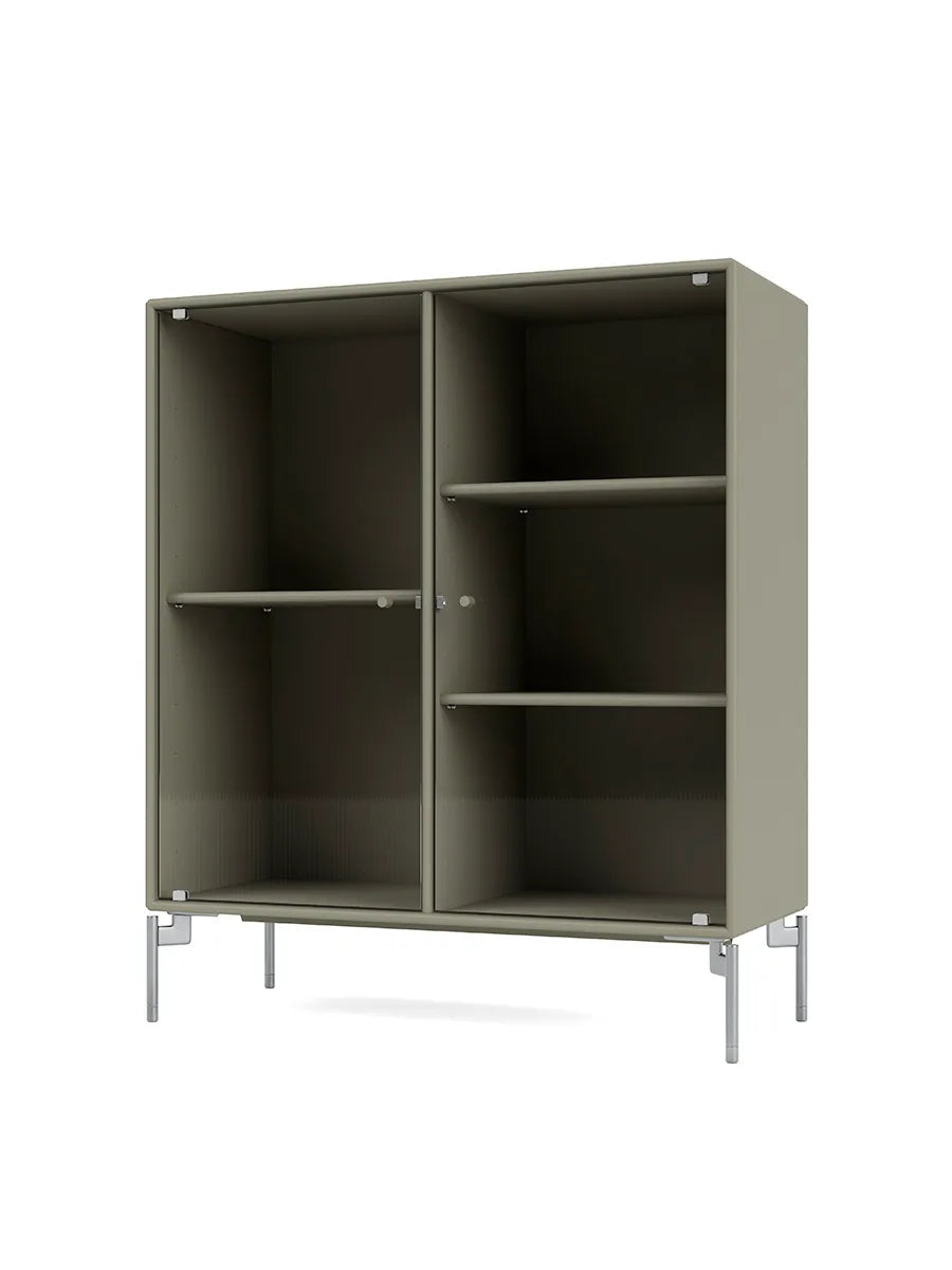 Ripple II Vitrineskab, inkl. ben fra Montana