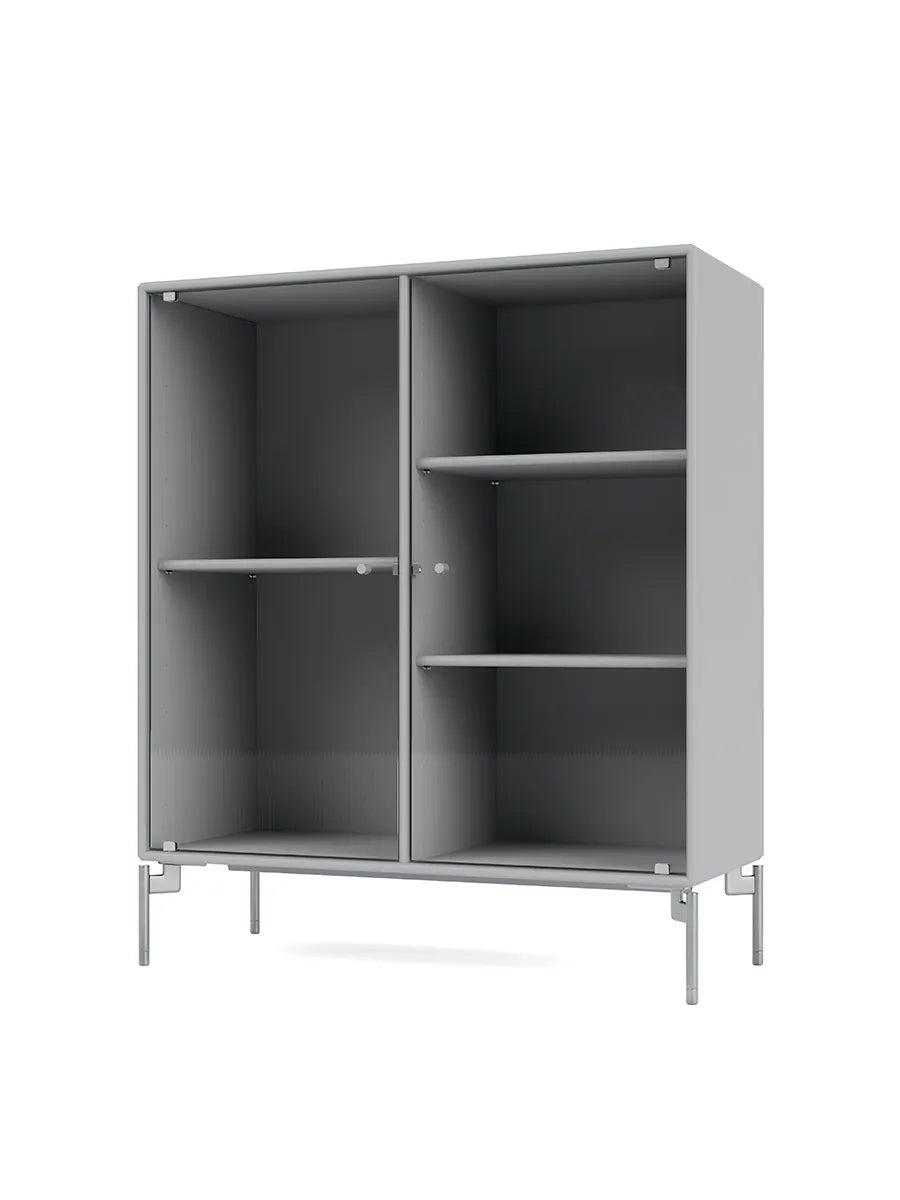 Ripple II Vitrineskab, inkl. ben fra Montana