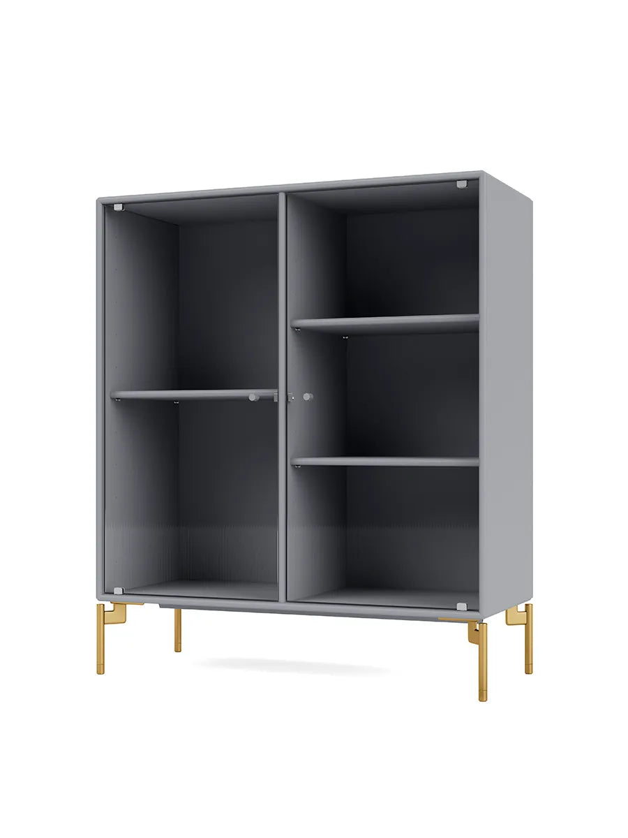 Ripple II Vitrineskab, inkl. ben fra Montana