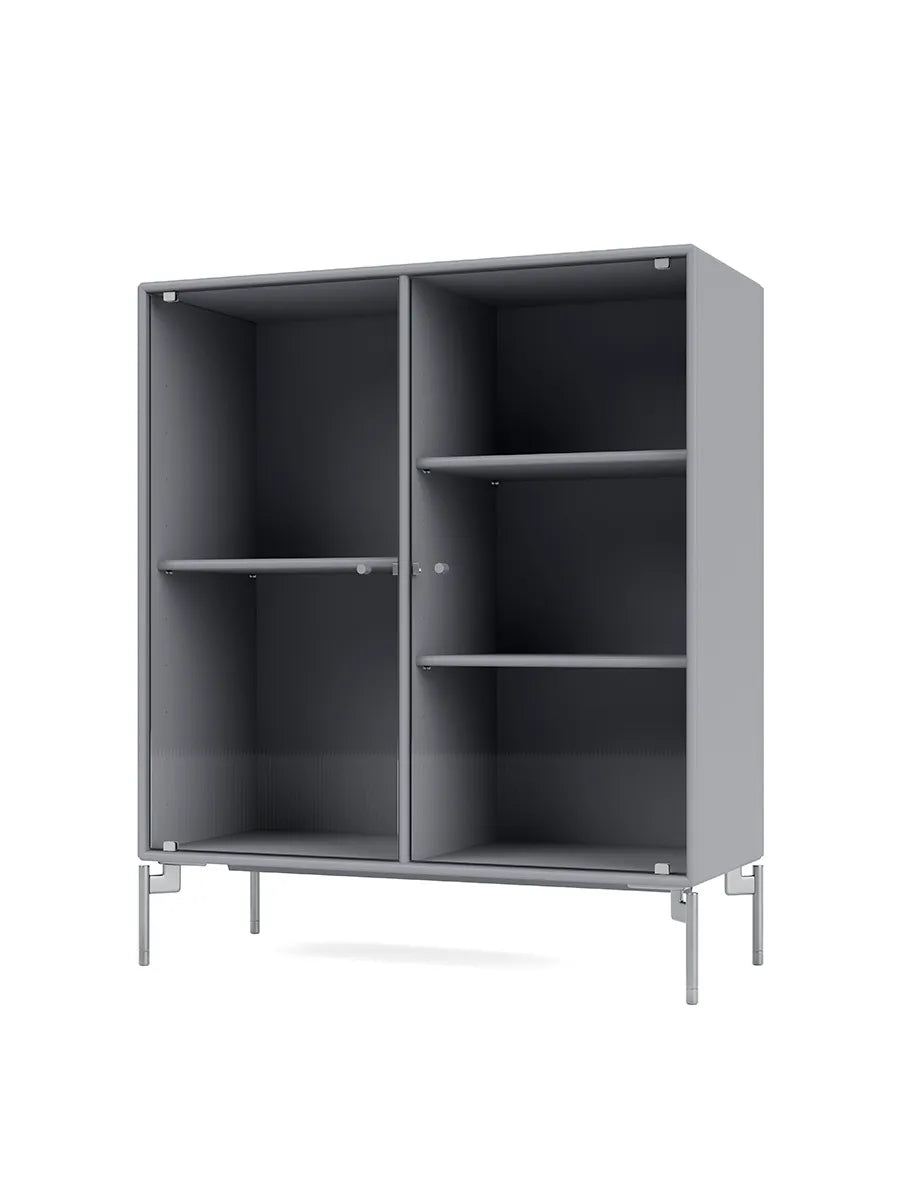 Ripple II Vitrineskab, inkl. ben fra Montana