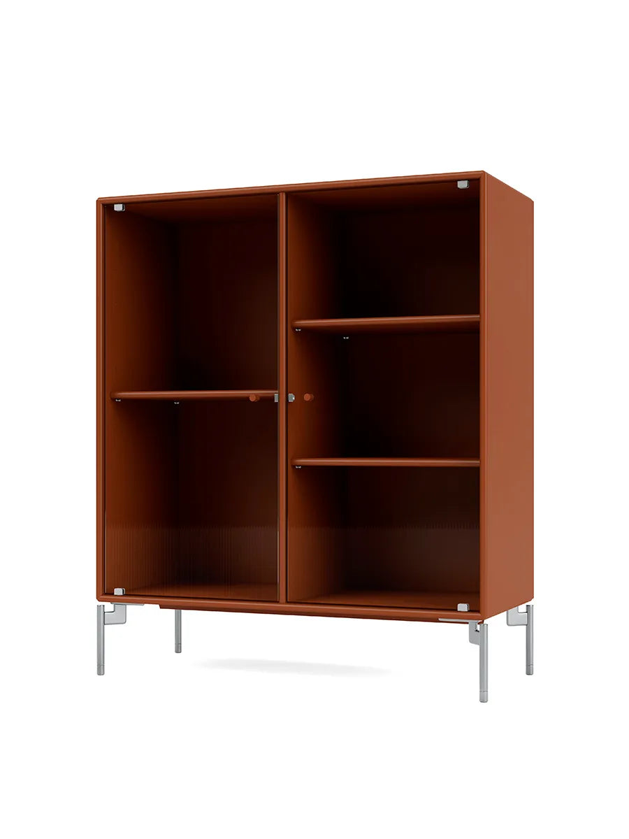 Ripple II Vitrineskab, inkl. ben fra Montana