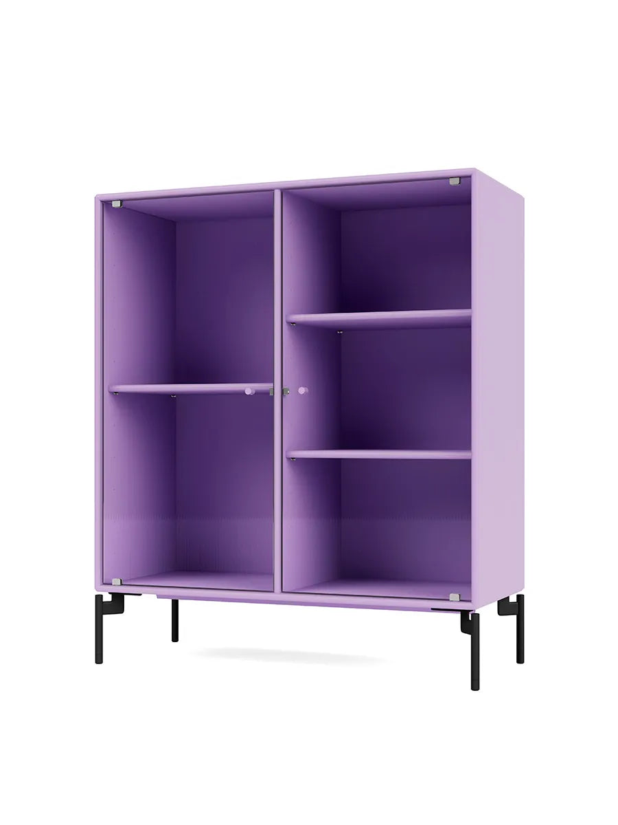 Ripple II Vitrineskab, inkl. ben fra Montana