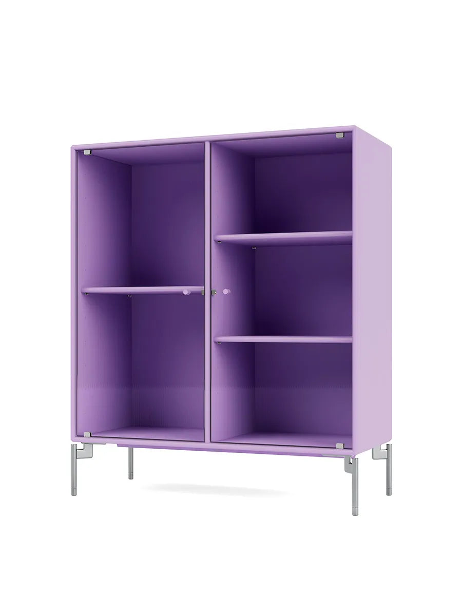 Ripple II Vitrineskab, inkl. ben fra Montana