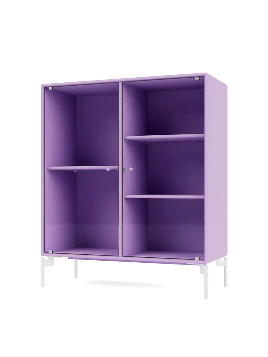 Ripple II Vitrineskab, inkl. ben fra Montana