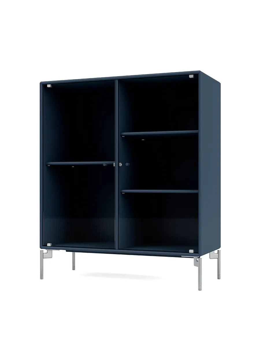 Ripple II Vitrineskab, inkl. ben fra Montana