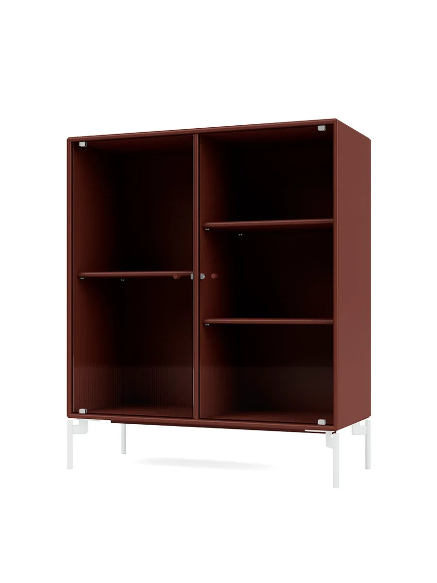 Ripple II Vitrineskab, inkl. ben fra Montana