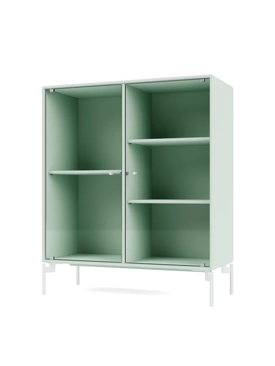 Ripple II Vitrineskab, inkl. ben fra Montana