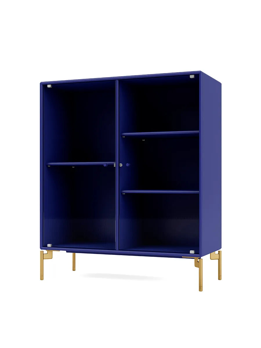 Ripple II Vitrineskab, inkl. ben fra Montana