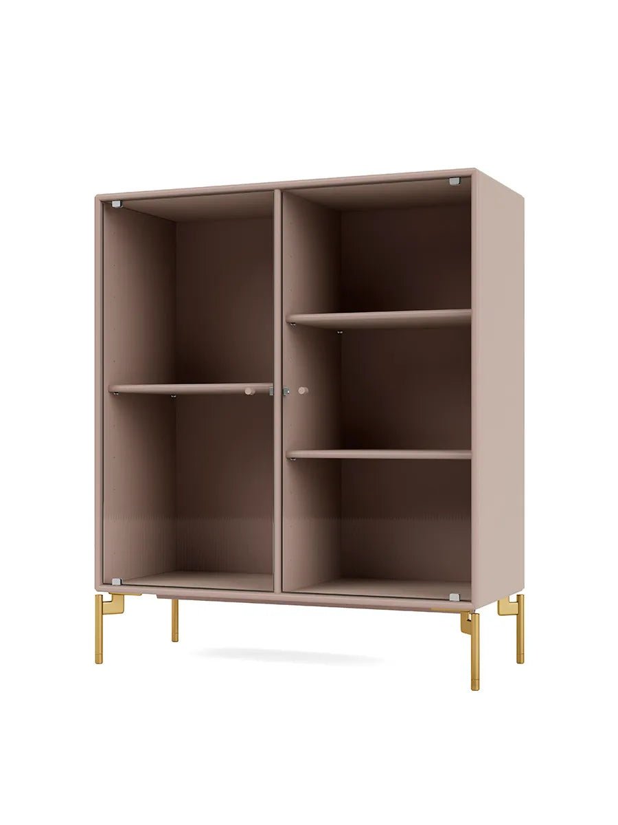 Ripple II Vitrineskab, inkl. ben fra Montana