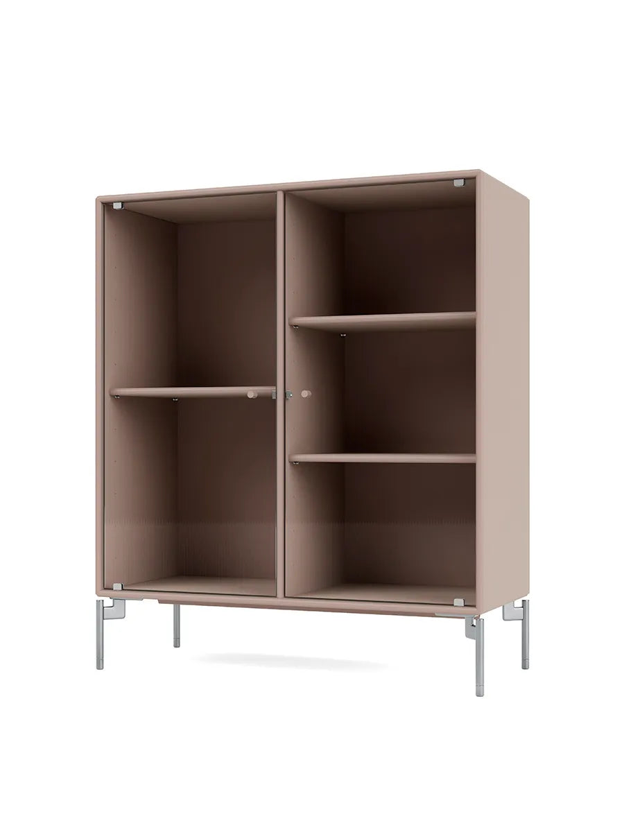 Ripple II Vitrineskab, inkl. ben fra Montana