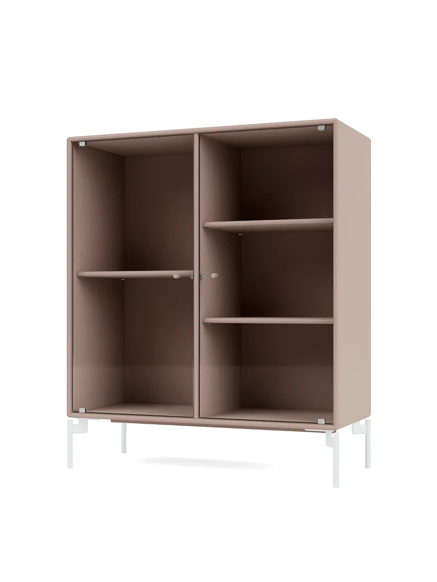 Ripple II Vitrineskab, inkl. ben fra Montana