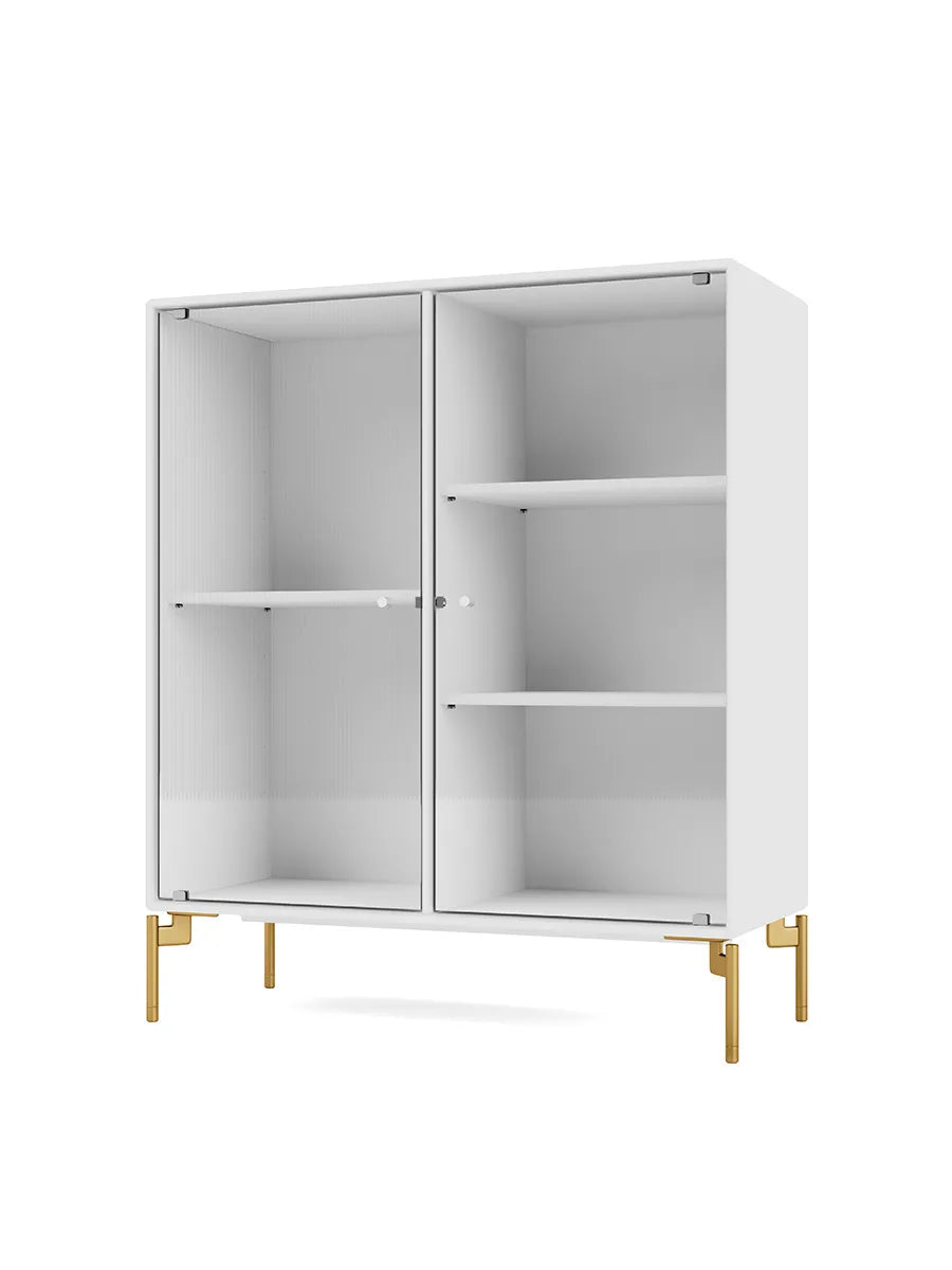 Ripple II Vitrineskab, inkl. ben fra Montana