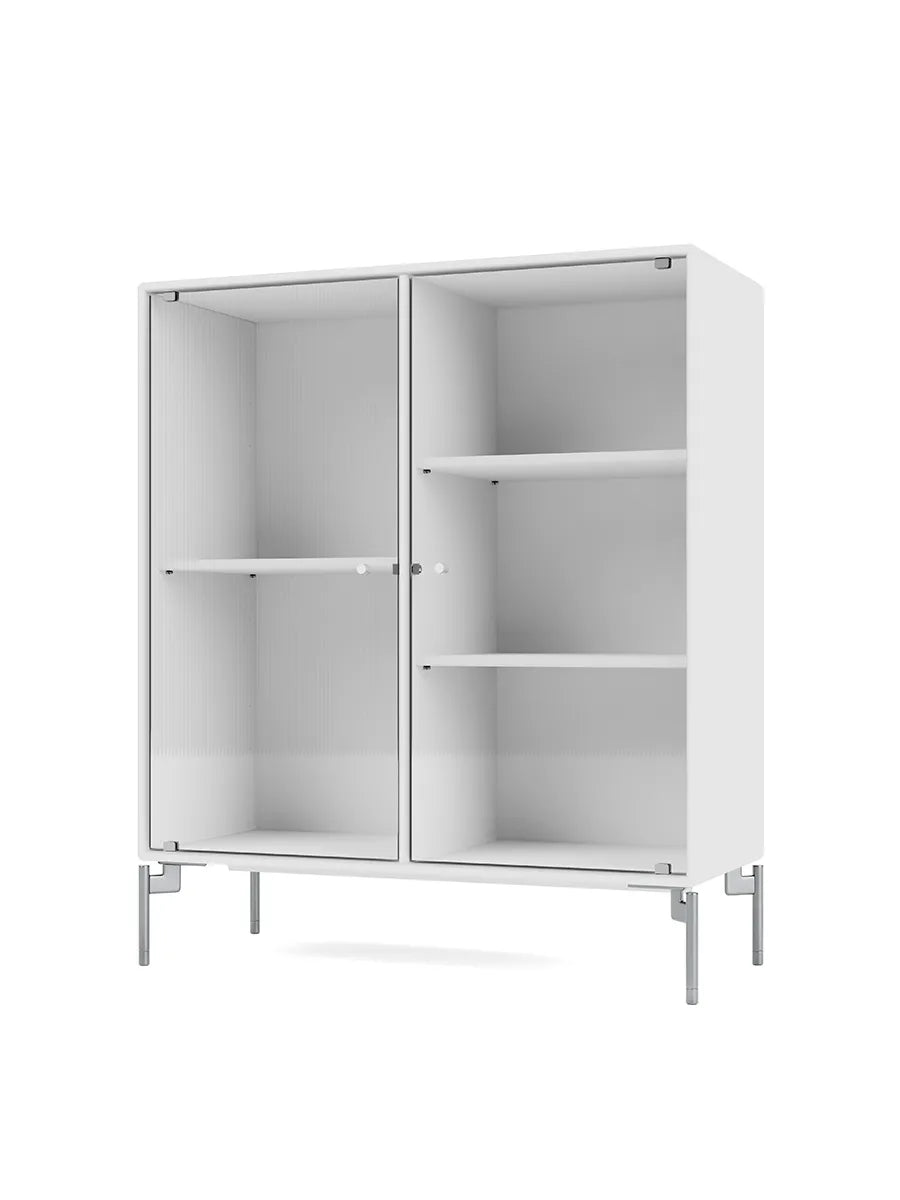 Ripple II Vitrineskab, inkl. ben fra Montana