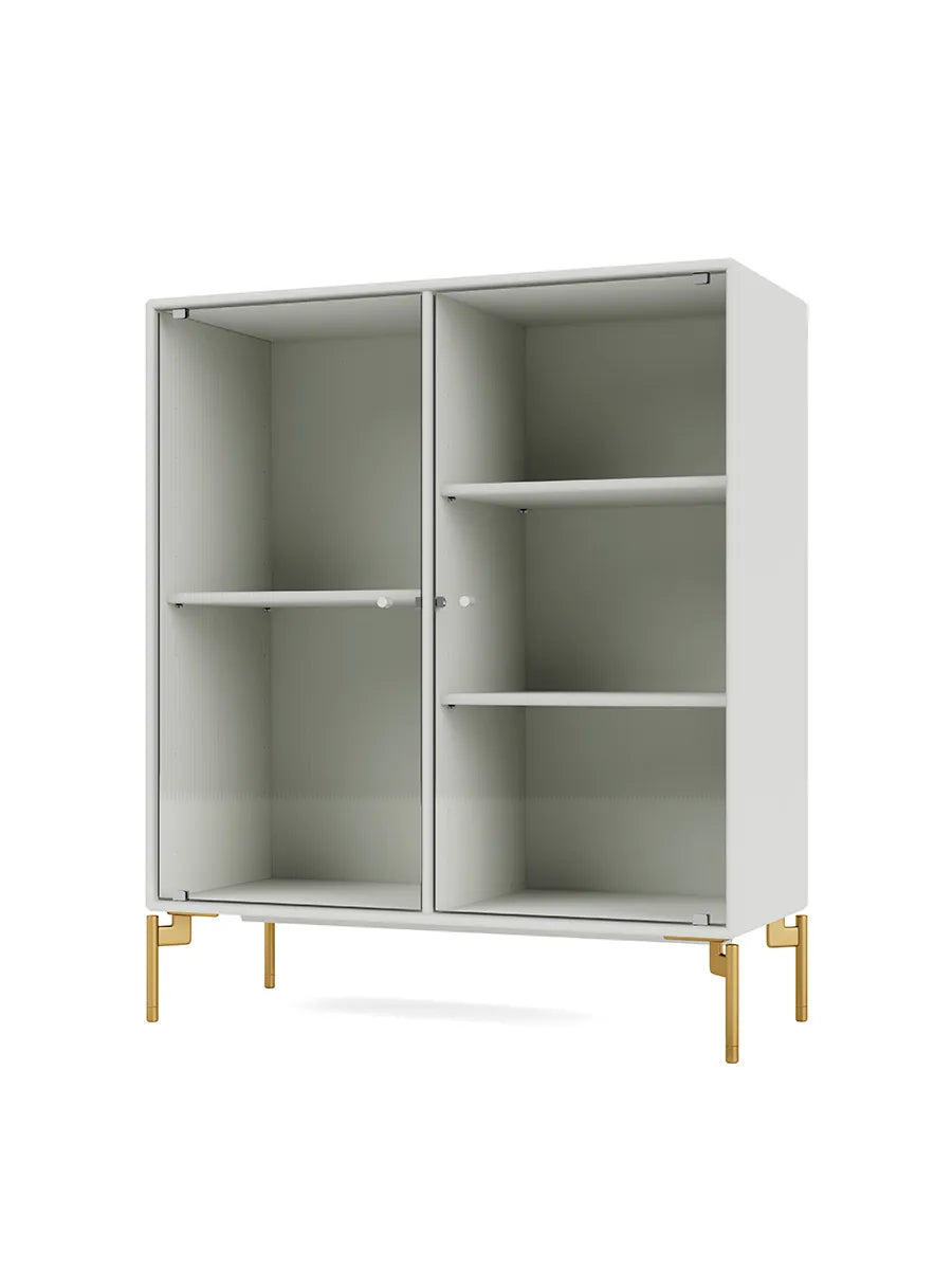 Ripple II Vitrineskab, inkl. ben fra Montana