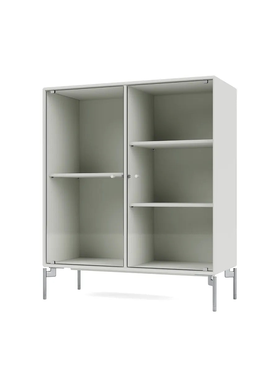 Ripple II Vitrineskab, inkl. ben fra Montana