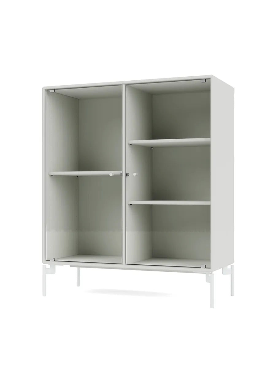 Ripple II Vitrineskab, inkl. ben fra Montana