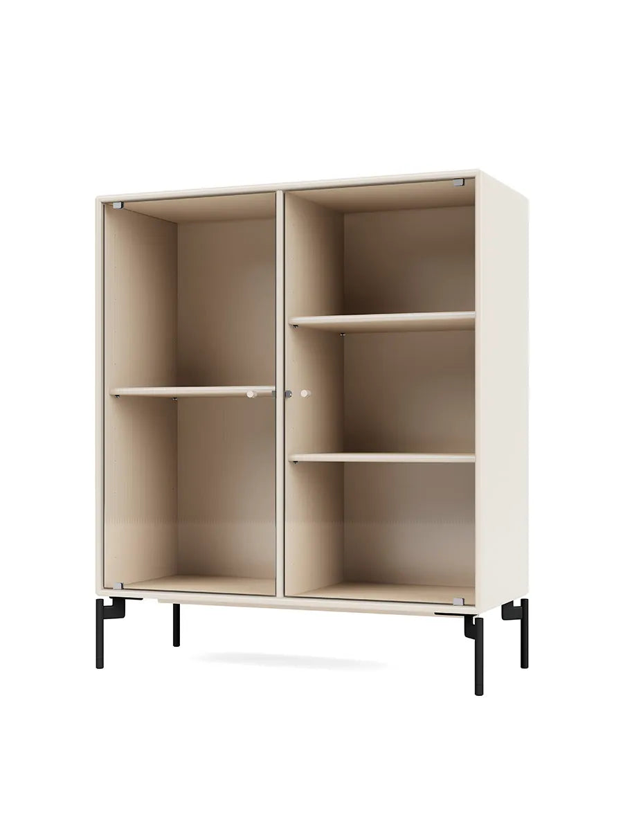 Ripple II Vitrineskab, inkl. ben fra Montana