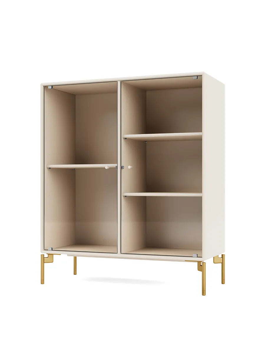 Ripple II Vitrineskab, inkl. ben fra Montana