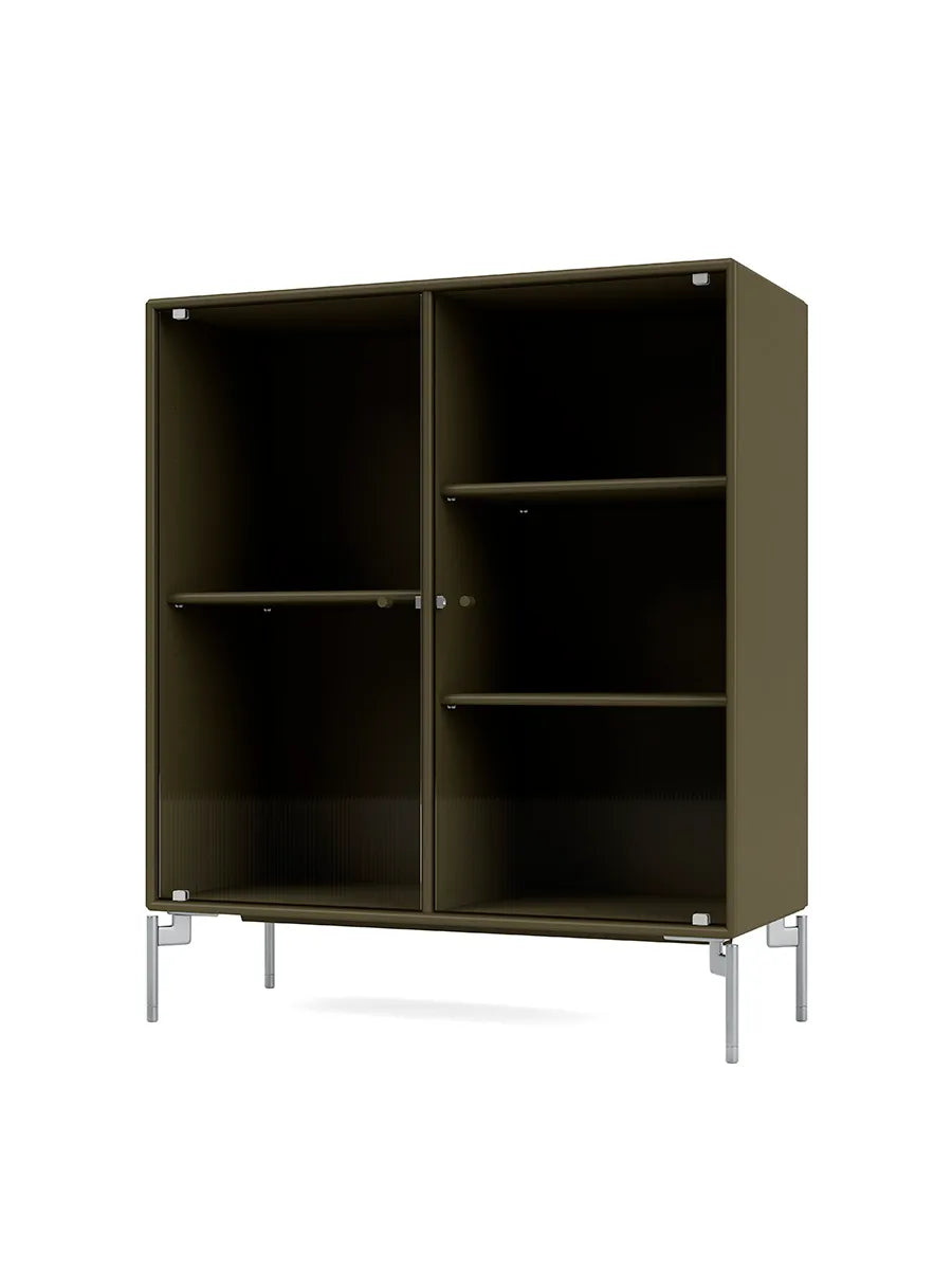 Ripple II Vitrineskab, inkl. ben fra Montana