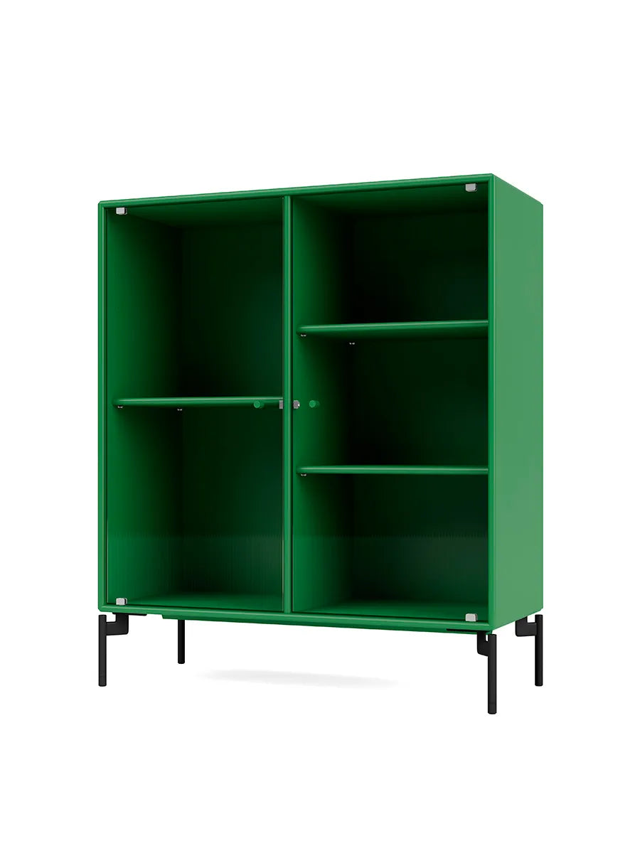 Ripple II Vitrineskab, inkl. ben fra Montana