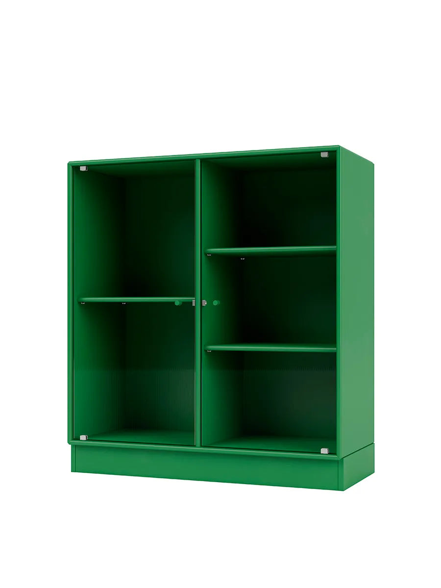 Ripple II Vitrineskab, inkl. sokkel fra Montana