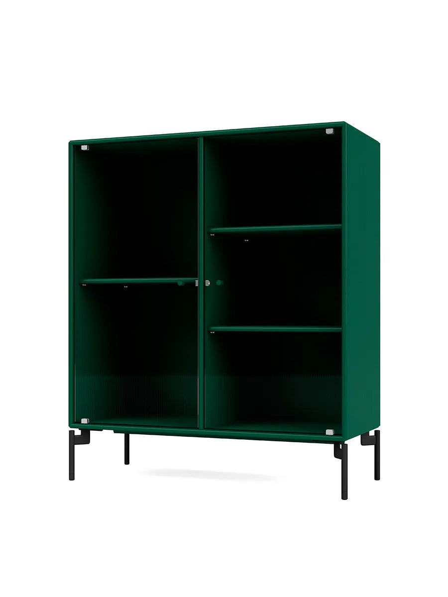 Ripple II Vitrineskab, inkl. ben fra Montana