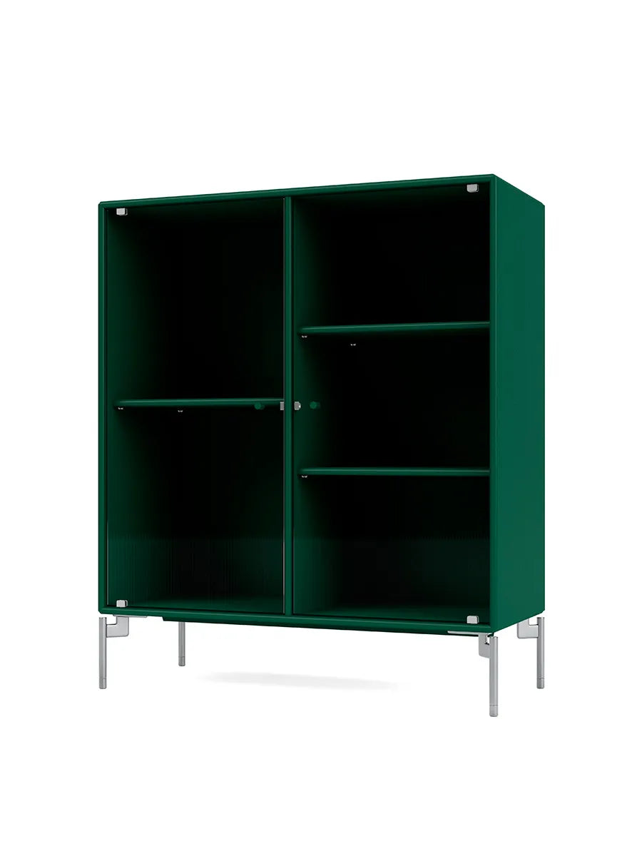 Ripple II Vitrineskab, inkl. ben fra Montana