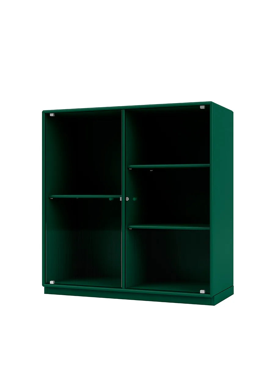 Ripple II Vitrineskab, inkl. sokkel fra Montana