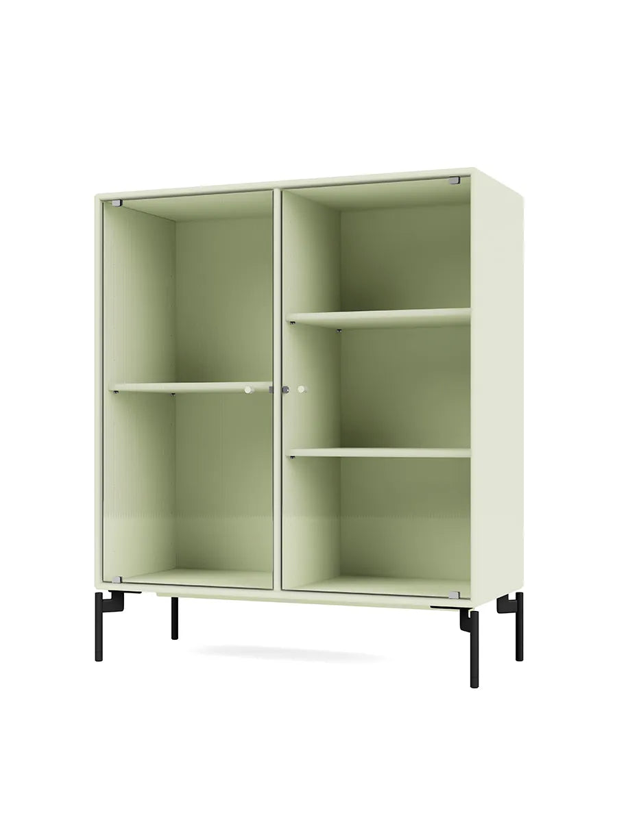 Ripple II Vitrineskab, inkl. ben fra Montana