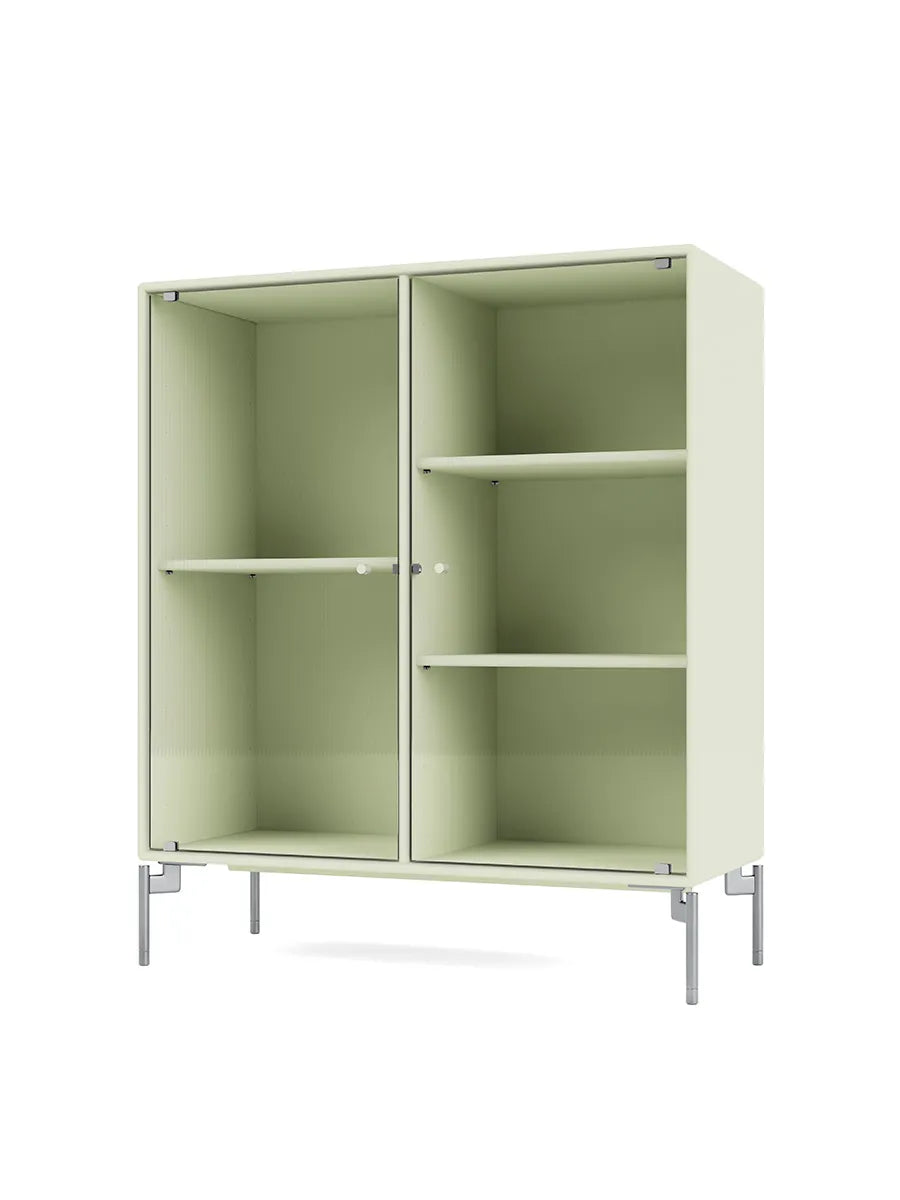 Ripple II Vitrineskab, inkl. ben fra Montana