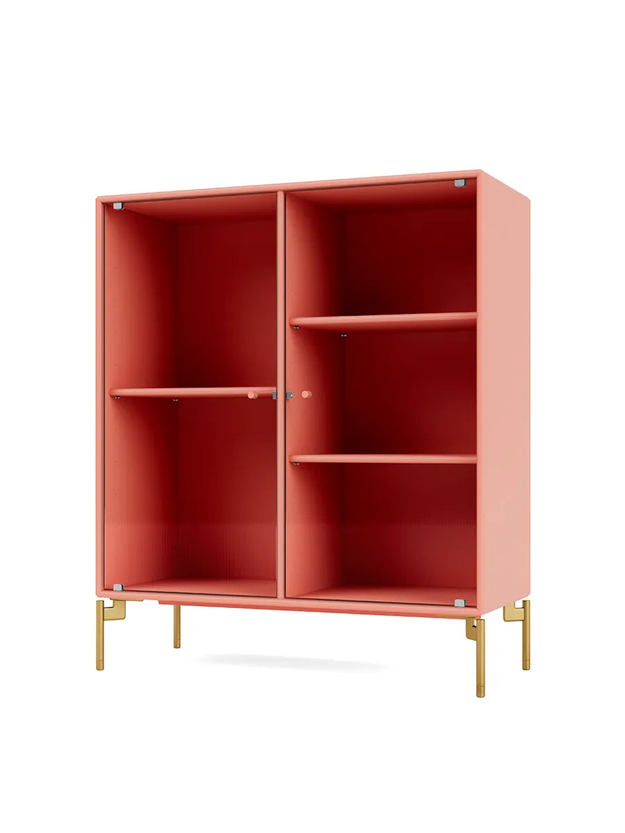 Ripple II Vitrineskab, inkl. ben fra Montana