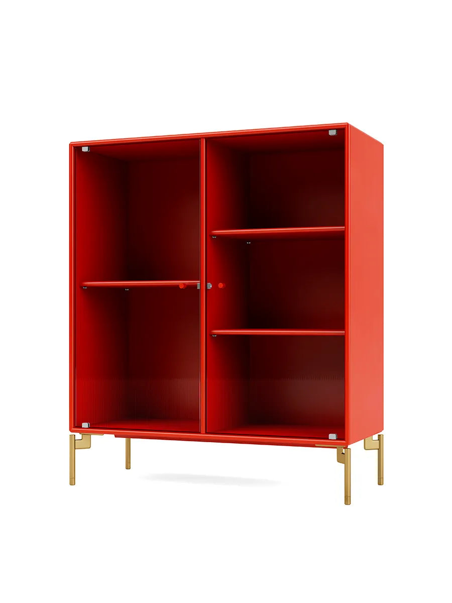 Ripple II Vitrineskab, inkl. ben fra Montana