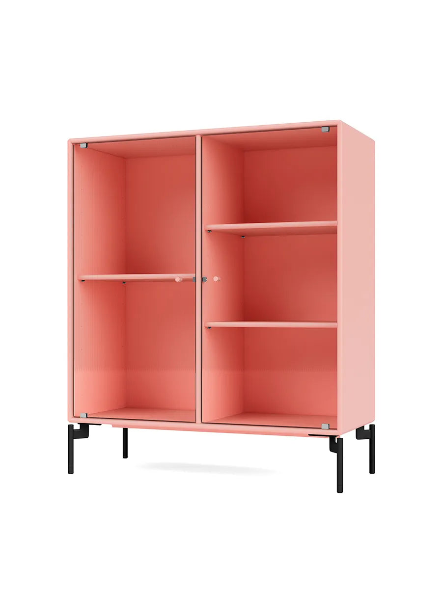 Ripple II Vitrineskab, inkl. ben fra Montana