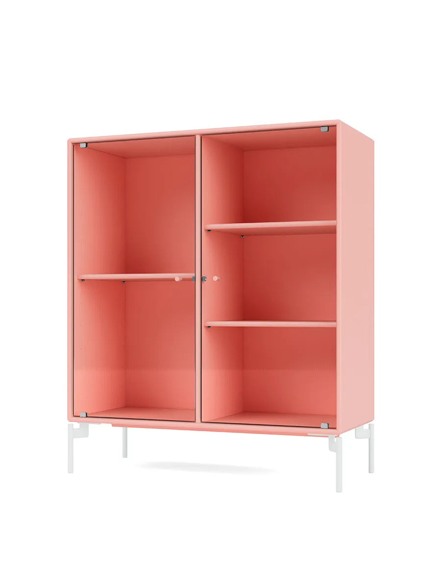 Ripple II Vitrineskab, inkl. ben fra Montana