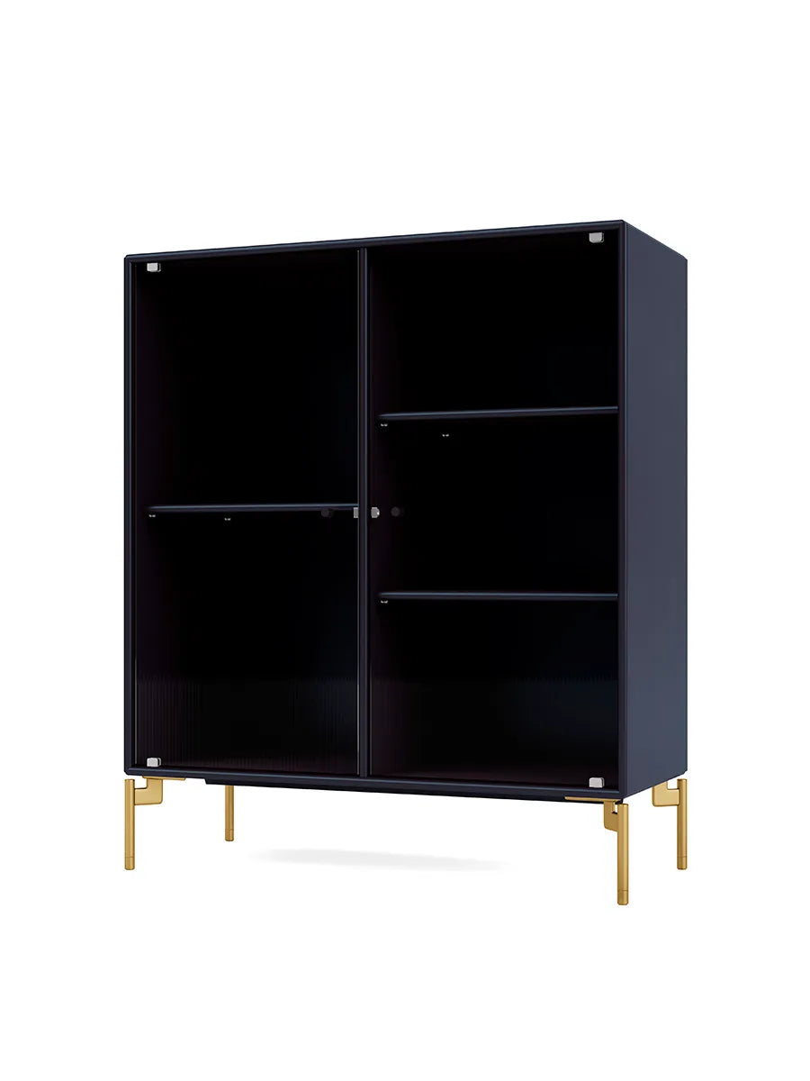 Ripple II Vitrineskab, inkl. ben fra Montana