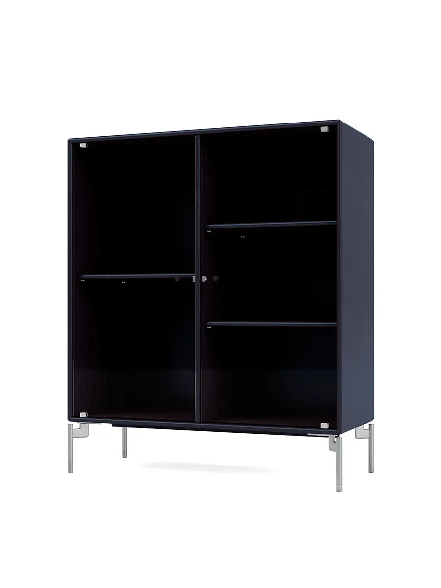 Ripple II Vitrineskab, inkl. ben fra Montana