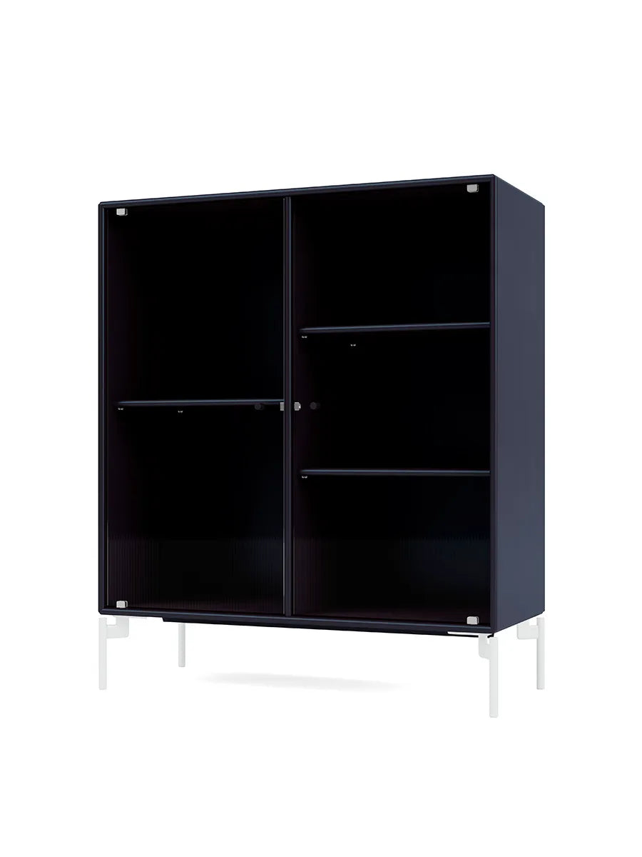 Ripple II Vitrineskab, inkl. ben fra Montana