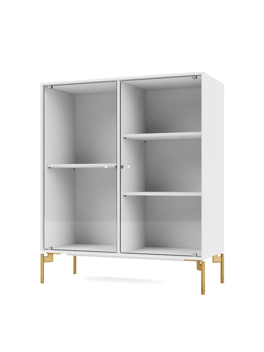 Ripple II Vitrineskab, inkl. ben fra Montana