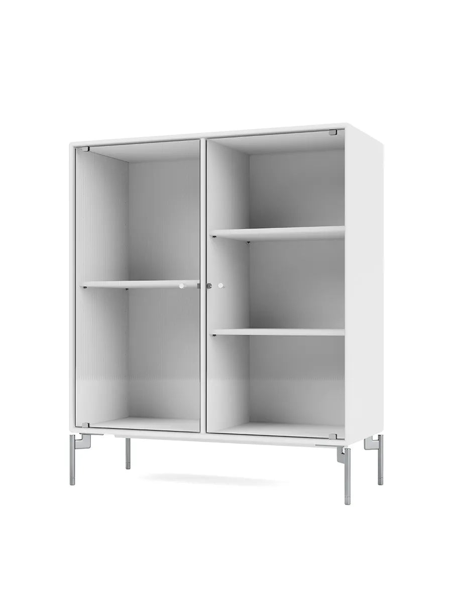 Ripple II Vitrineskab, inkl. ben fra Montana