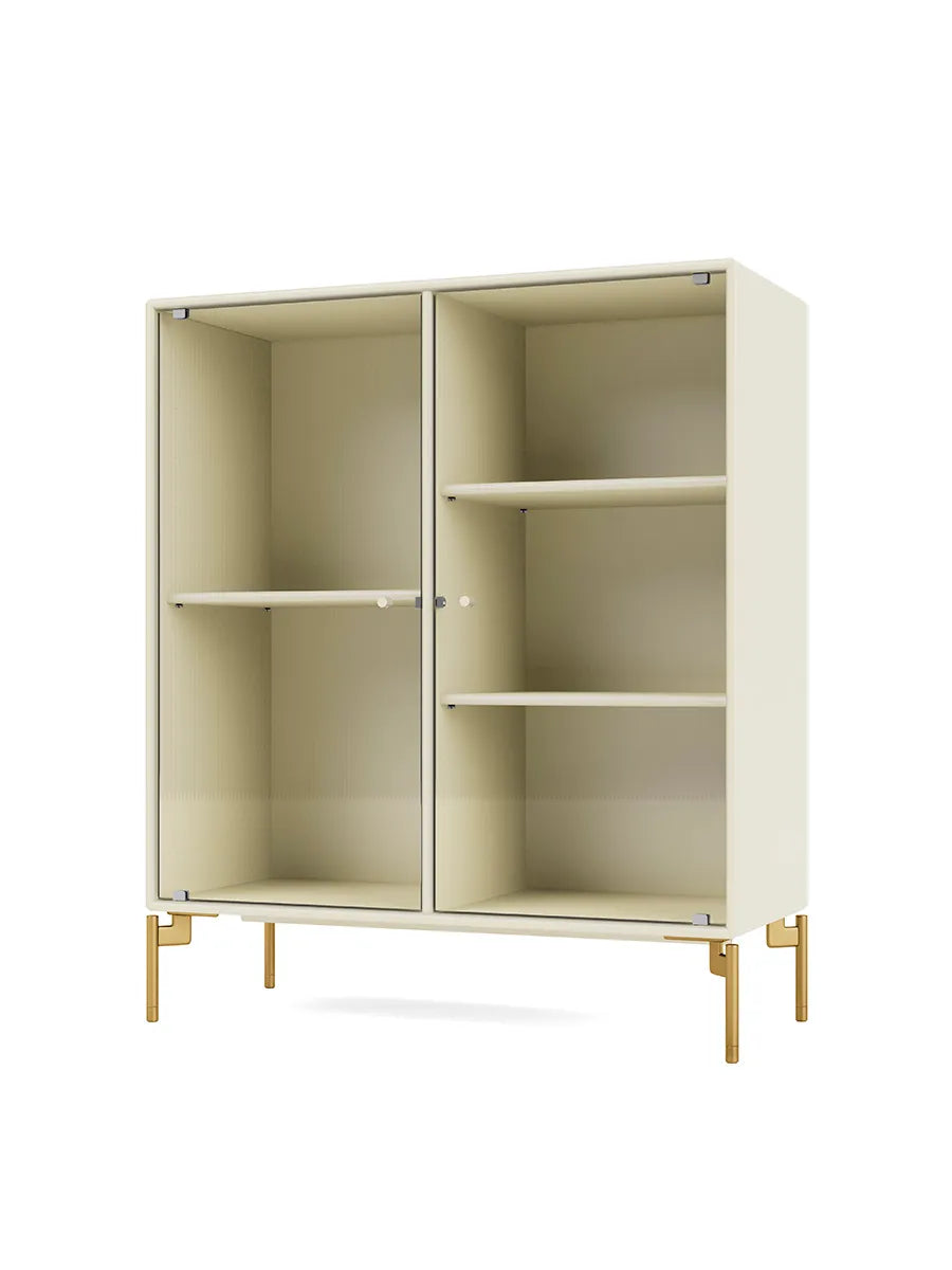 Ripple II Vitrineskab, inkl. ben fra Montana