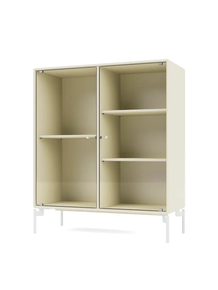 Ripple II Vitrineskab, inkl. ben fra Montana